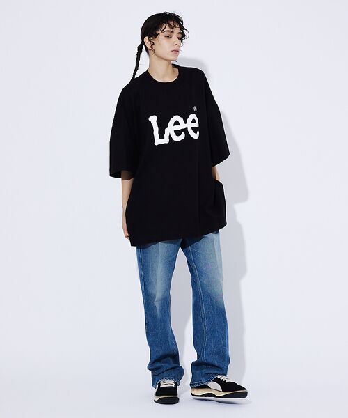ABAHOUSE / アバハウス Tシャツ | 【Lee/リー】SUPERSIZED LEE LOGO T/フロントロゴ ビッグ | 詳細17