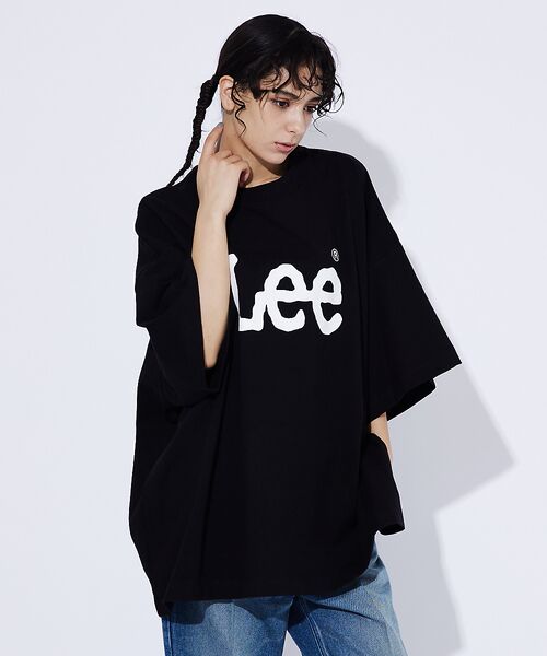 ABAHOUSE / アバハウス Tシャツ | 【Lee/リー】SUPERSIZED LEE LOGO T/フロントロゴ ビッグ | 詳細18