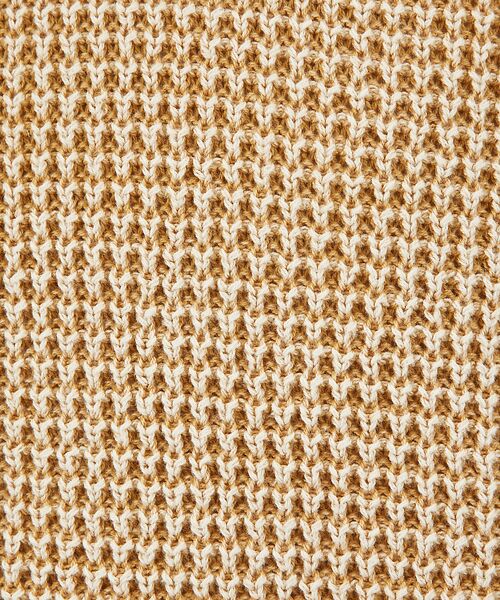 ABAHOUSE / アバハウス ニット・セーター | 【Revo.レボ】パウダーブリーチ加工ワッフルコットンニットクルー/ユニセックス | 詳細21