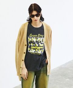 ABAHOUSE / アバハウス カーディガン・ボレロ | 【Revo.レボ】パウダーブリーチ加工ワッフルコットンニットカーディガン/ユニセ