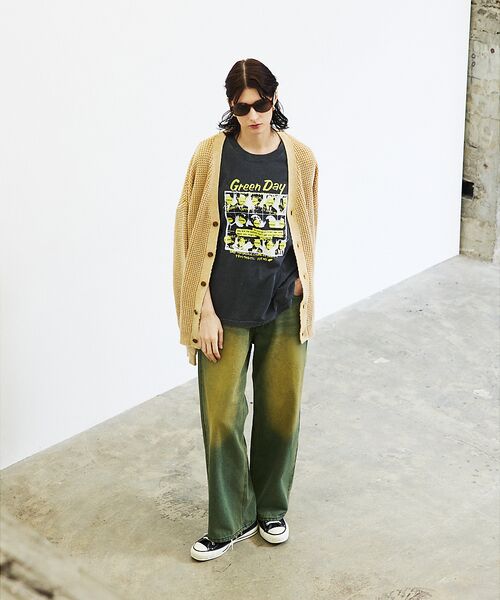 ABAHOUSE / アバハウス カーディガン・ボレロ | 【Revo.レボ】パウダーブリーチ加工ワッフルコットンニットカーディガン/ユニセ | 詳細23