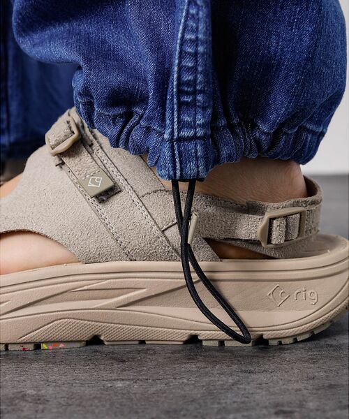 ABAHOUSE / アバハウス カーゴパンツ | 【Lee/リー】フリーサイズ リラックスワイドカーゴパンツ FLeeasy CA | 詳細10