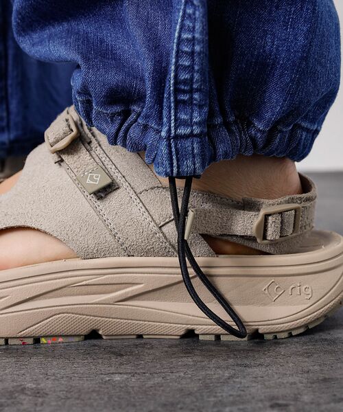 ABAHOUSE / アバハウス カーゴパンツ | 【Lee/リー】フリーサイズ リラックスワイドカーゴパンツ FLeeasy CA | 詳細12