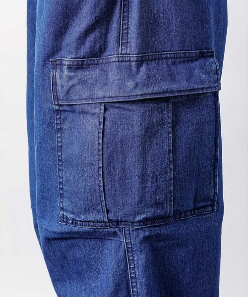 ABAHOUSE / アバハウス カーゴパンツ | 【Lee/リー】フリーサイズ リラックスワイドカーゴパンツ FLeeasy CA | 詳細8