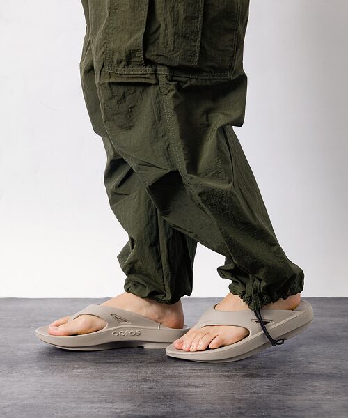 ABAHOUSE / アバハウス カーゴパンツ | 【Lee/リー】フリーサイズ リラックスワイドカーゴパンツ FLeeasy CA | 詳細20