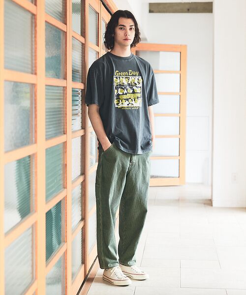 ABAHOUSE / アバハウス デニムパンツ | 【Lee/リー】DUNGAREES ワイドペインターパンツ/ユニセックス | 詳細7