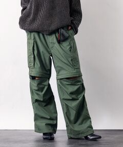 ABAHOUSE / アバハウス カーゴパンツ | 3WAYデチャッタブルヘリクリーパンツ/TCウェザー/ユニセックス