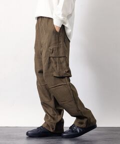 POLY TWILL WIDE MILITARY CARGO/ワイドカーゴパンツ