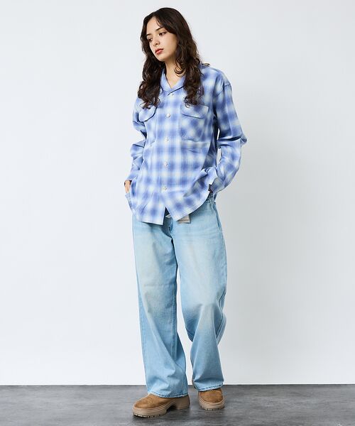 ABAHOUSE / アバハウス デニムパンツ | SLUB DENIM BAGGY PANTS /スラブ デニム バギー パンツ/ | 詳細28