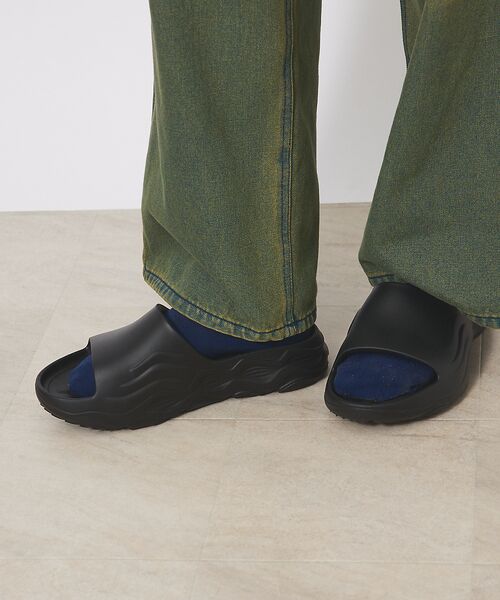 ABAHOUSE / アバハウス サンダル | 【Doubleu /ダブリュー】ULTRA SPORTY SLIDE MBL E | 詳細12