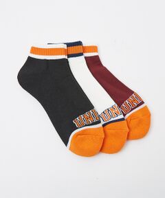 ABAHOUSE / アバハウス ソックス | 【UNIVERSALOVERALL / ユニバーサルオーバーオール】3P カレッ