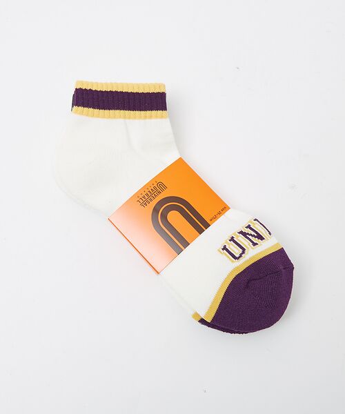 ABAHOUSE / アバハウス ソックス | 【UNIVERSALOVERALL / ユニバーサルオーバーオール】3P カレッ | 詳細2