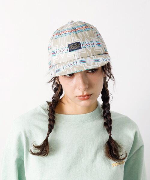 ABAHOUSE/アバハウス 【PENDLETON / ペンドルトン】ECOPET/6パネルキャップ/ハーディ ベージュ F ABAHOUSE/アバハウス 【PENDLETON / ペンドルトン】ECOPET/6パネルキャップ/ハーディ ベージュ F