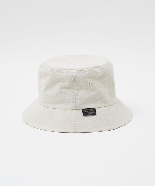 ABAHOUSE / アバハウス ハット | 【PENDLETON / ペンドルトン】ECOPET DUNGAREE/バケット | 詳細9