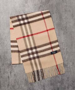 ABAHOUSE / アバハウス マフラー・ショール・スヌード・ストール | ウール100％　チェック柄マフラー