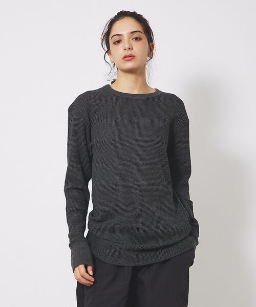 ABAHOUSE / アバハウス Tシャツ | 【JEMORGAN/ジェーイーモーガン】ワッフル クルーネック ロングスリーブ | 詳細26