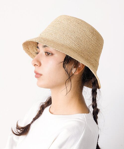 ABAHOUSE / アバハウス ハット | 【RUBEN/ルーベン】 RAFFIA BUCKET HAT　ラフィアバケットハ | 詳細12