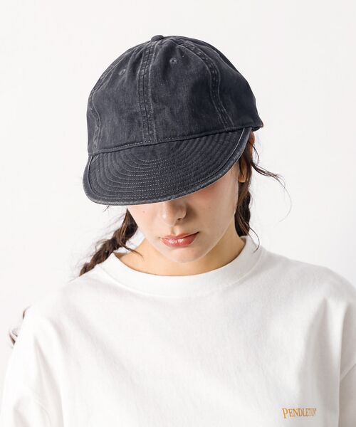 ABAHOUSE / アバハウス ハット | 【RUBEN/ルーベン】 COTTON LONGBILL CAP　コットンロング | 詳細4