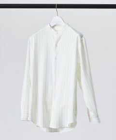 ABAHOUSE / アバハウス シャツ・ブラウス | 【選べる】バンドカラー / レギュラーカラー ストライプシャツ