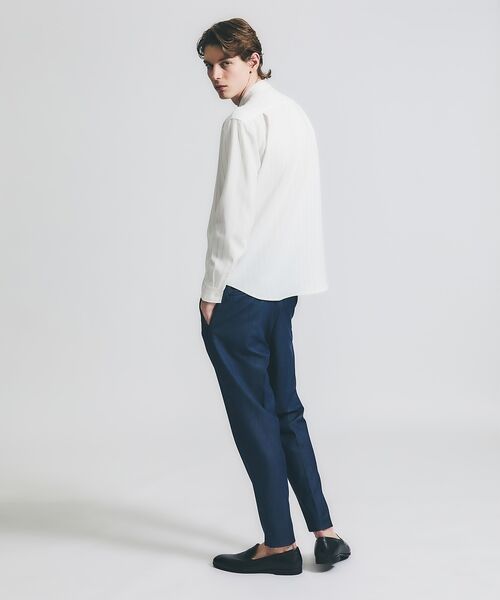 ABAHOUSE / アバハウス シャツ・ブラウス | 【選べる】バンドカラー / レギュラーカラー ストライプシャツ | 詳細14