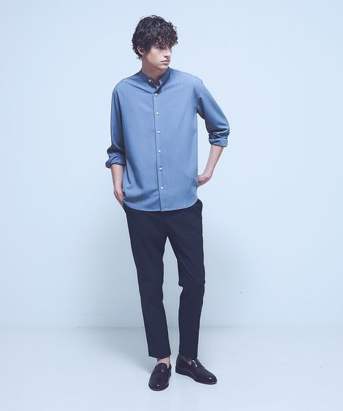 ABAHOUSE / アバハウス シャツ・ブラウス | 【選べる】バンドカラー / レギュラーカラー ストライプシャツ | 詳細24