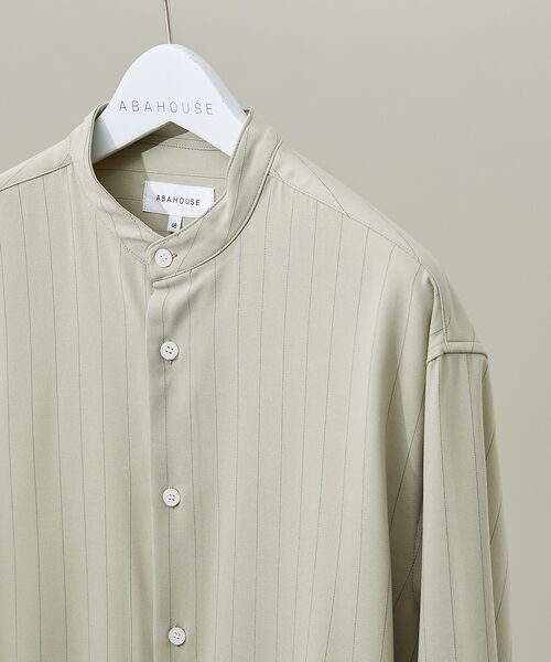 ABAHOUSE / アバハウス シャツ・ブラウス | 【選べる】バンドカラー / レギュラーカラー ストライプシャツ | 詳細26