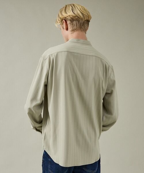 ABAHOUSE / アバハウス シャツ・ブラウス | 【選べる】バンドカラー / レギュラーカラー ストライプシャツ | 詳細29