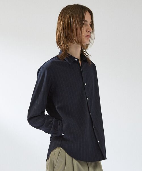 ABAHOUSE / アバハウス シャツ・ブラウス | 【選べる】バンドカラー / レギュラーカラー ストライプシャツ | 詳細27