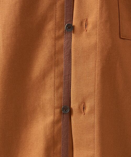 ABAHOUSE / アバハウス シャツ・ブラウス | イミテーションウール リラックスシャツ / レギュラーカラーシャツ | 詳細10