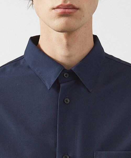 ABAHOUSE / アバハウス シャツ・ブラウス | イミテーションウール リラックスシャツ / レギュラーカラーシャツ | 詳細20