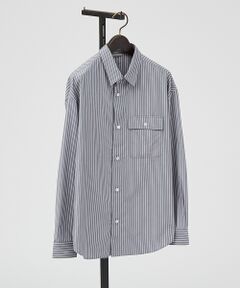 ABAHOUSE / アバハウス シャツ・ブラウス | クリア ストライプ レギュラーカラーシャツ