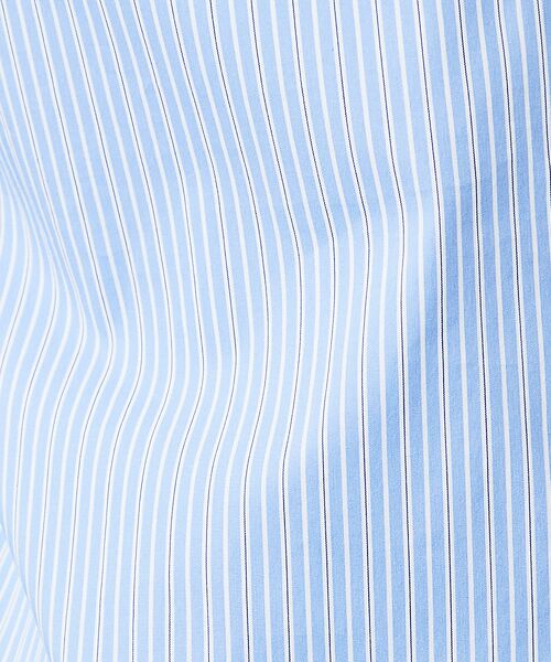 ABAHOUSE / アバハウス シャツ・ブラウス | クリア ストライプ レギュラーカラーシャツ | 詳細9