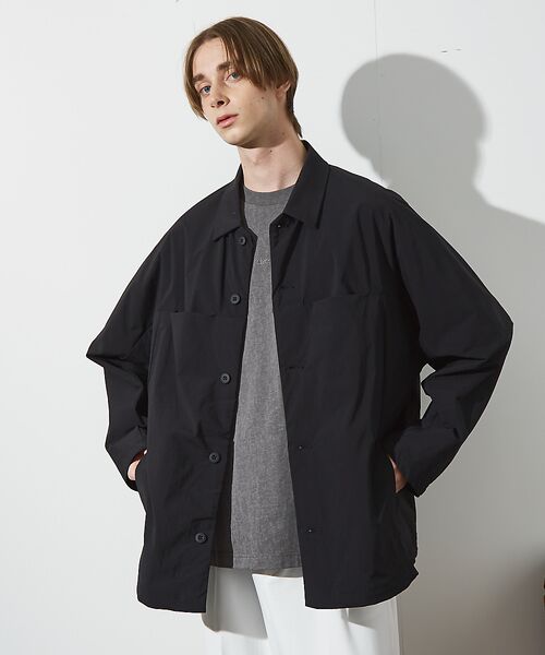 ABAHOUSE / アバハウス シャツ・ブラウス | 【セットアップ対応】TUCK＆DARTS シャツブルゾン / ドルマンスリーブ | 詳細4