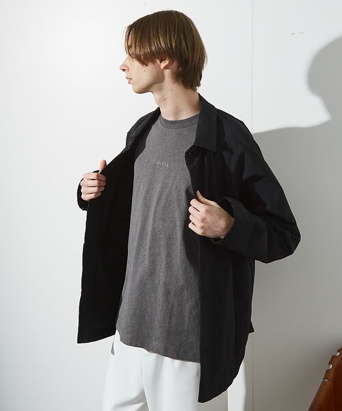 ABAHOUSE / アバハウス シャツ・ブラウス | 【セットアップ対応】TUCK＆DARTS シャツブルゾン / ドルマンスリーブ | 詳細5