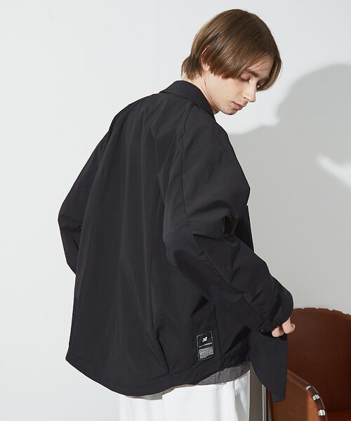 ABAHOUSE / アバハウス シャツ・ブラウス | 【セットアップ対応】TUCK＆DARTS シャツブルゾン / ドルマンスリーブ | 詳細6