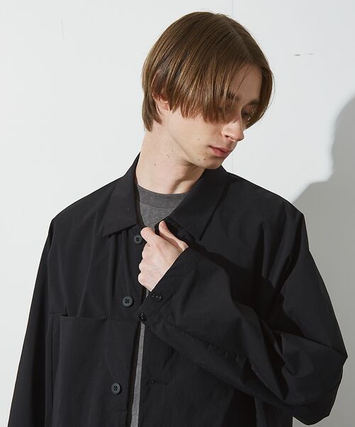ABAHOUSE / アバハウス シャツ・ブラウス | 【セットアップ対応】TUCK＆DARTS シャツブルゾン / ドルマンスリーブ | 詳細8
