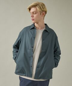 ABAHOUSE / アバハウス ブルゾン | インバーテッドプリーツ シャツブルゾン