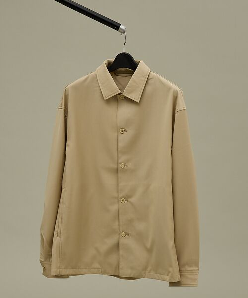 ABAHOUSE / アバハウス ブルゾン | インバーテッドプリーツ シャツブルゾン | 詳細2