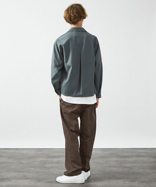 ABAHOUSE / アバハウス ブルゾン | インバーテッドプリーツ シャツブルゾン | 詳細11
