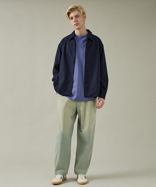 ABAHOUSE / アバハウス ブルゾン | インバーテッドプリーツ シャツブルゾン | 詳細12