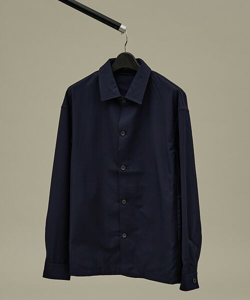 ABAHOUSE / アバハウス ブルゾン | インバーテッドプリーツ シャツブルゾン | 詳細21