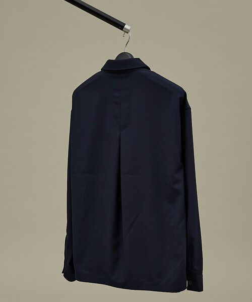 ABAHOUSE / アバハウス ブルゾン | インバーテッドプリーツ シャツブルゾン | 詳細22