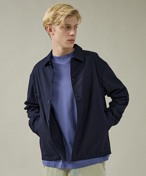 ABAHOUSE / アバハウス ブルゾン | インバーテッドプリーツ シャツブルゾン | 詳細23
