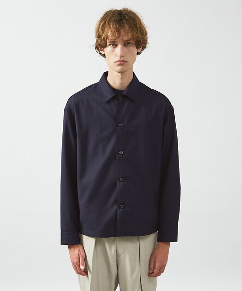 ABAHOUSE / アバハウス ブルゾン | インバーテッドプリーツ シャツブルゾン | 詳細13