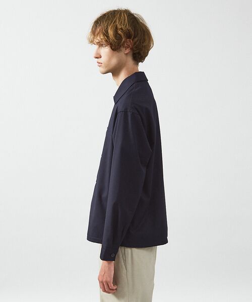 ABAHOUSE / アバハウス ブルゾン | インバーテッドプリーツ シャツブルゾン | 詳細14