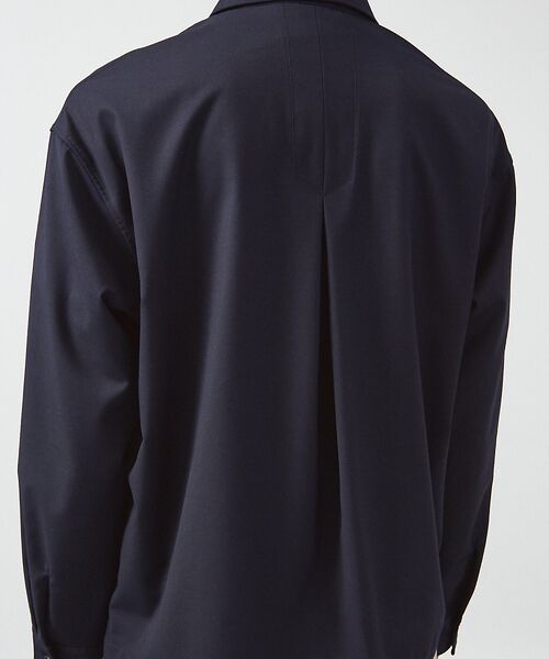 ABAHOUSE / アバハウス ブルゾン | インバーテッドプリーツ シャツブルゾン | 詳細19