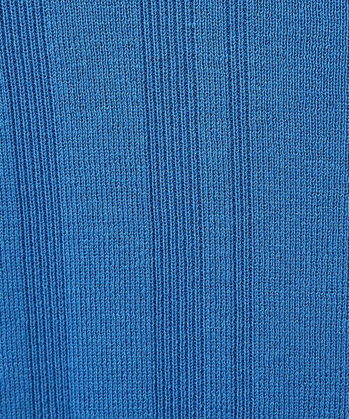 ABAHOUSE / アバハウス ニット・セーター | ランダムストライプ 総針プルオーバーニット / クルーネック | 詳細6