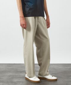 ABAHOUSE / アバハウス パンツ | ドレープ ウール インタック スラックス / ワイドストレート