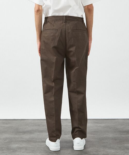 ABAHOUSE / アバハウス パンツ | 1タック コットン ワイドトラウザーズ / ワイドパンツ | 詳細13