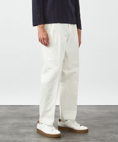 ABAHOUSE / アバハウス パンツ | ２タック コットントラウザーズ / ワイドパンツ